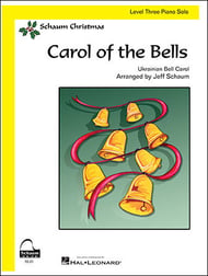 Carol of the Bells piano sheet music cover Thumbnail